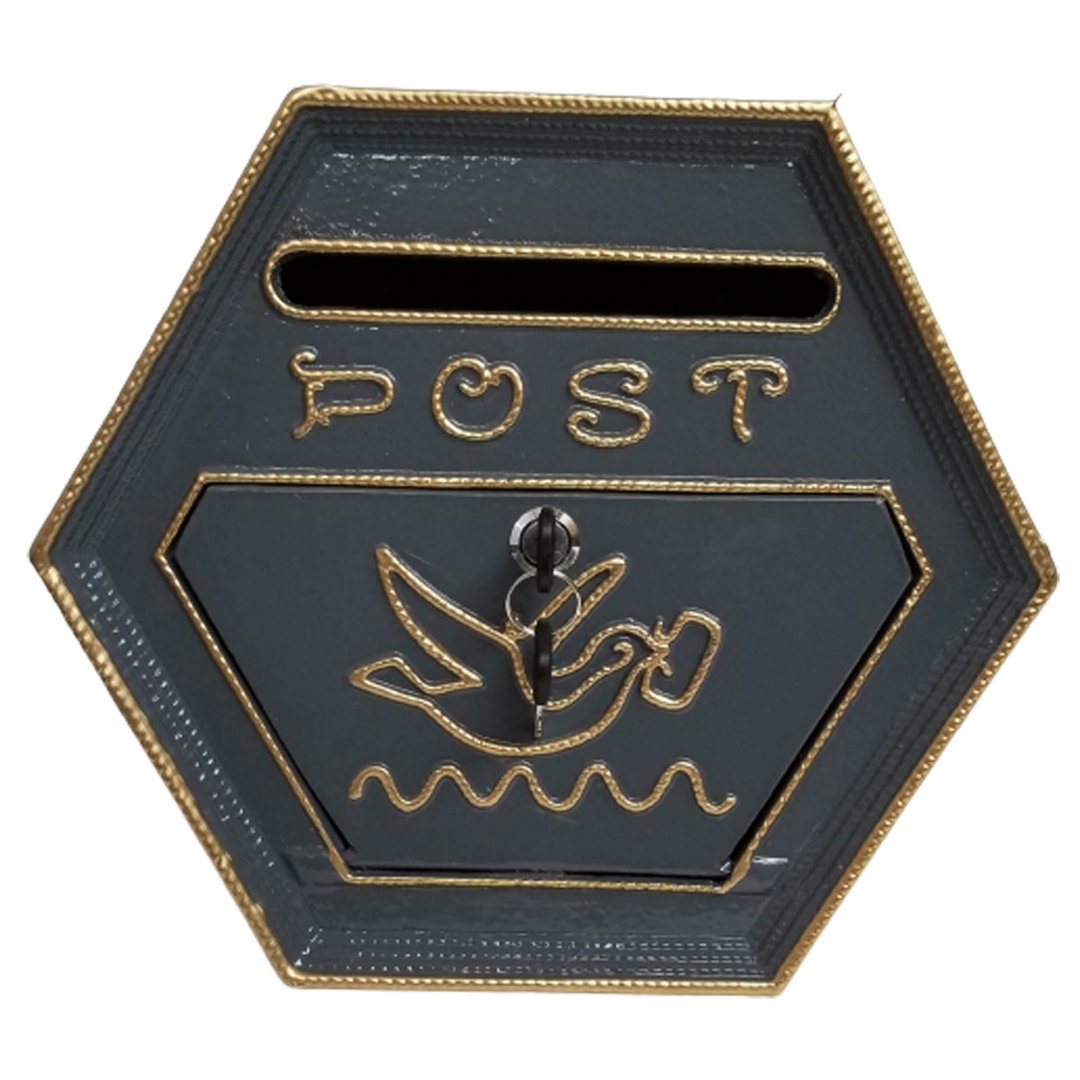 Garten Living Wandmontierter Briefkasten Noisette