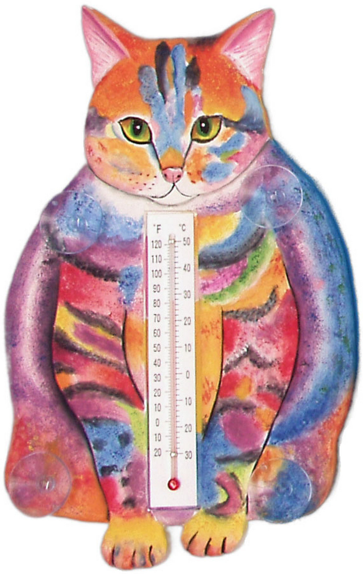 Songbird Essentials Cat Fat Tabby Thermometer Wayfair