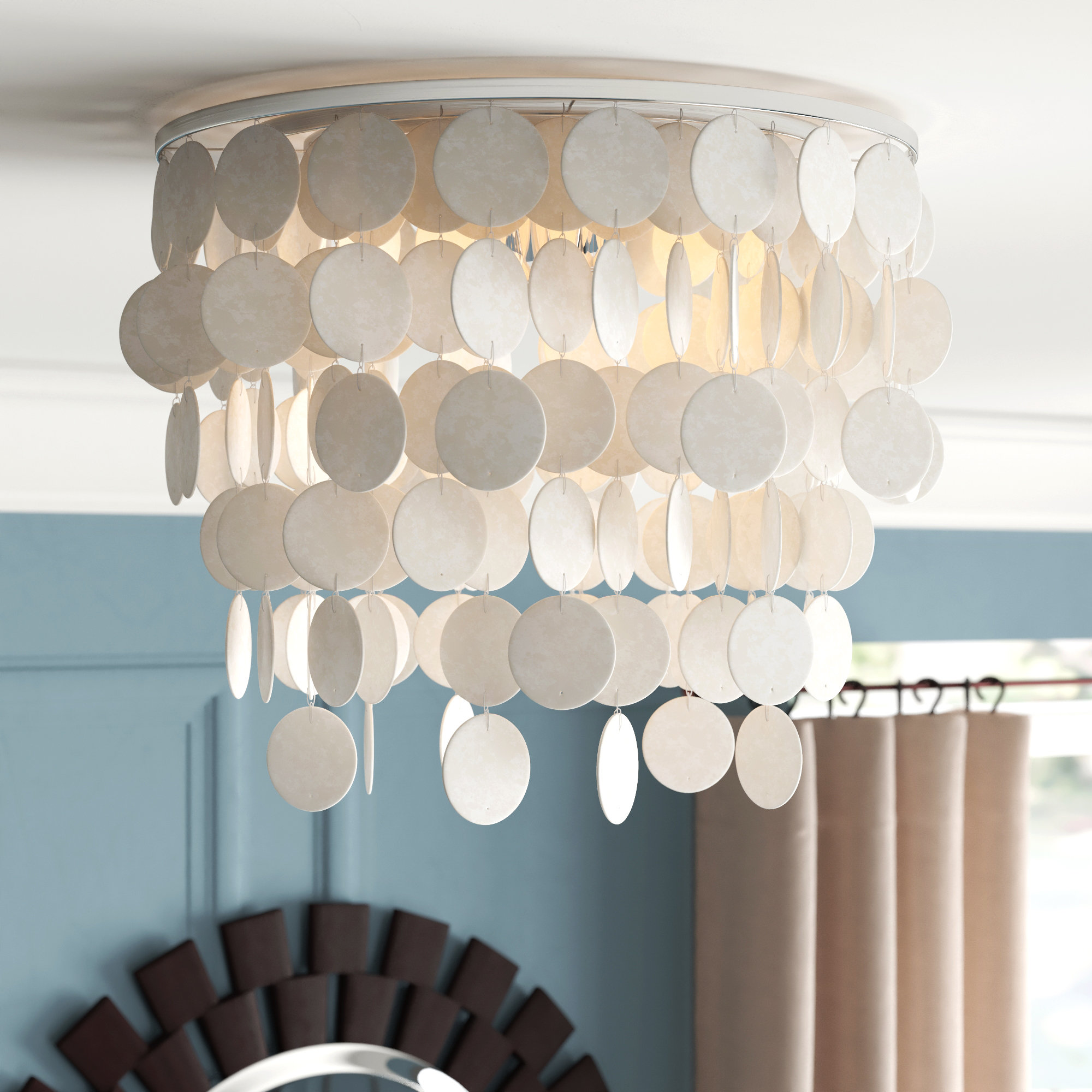 Lanette 3 Light Flush Mount Reviews Joss Main Lanette 3 Light Flush Mount Reviews