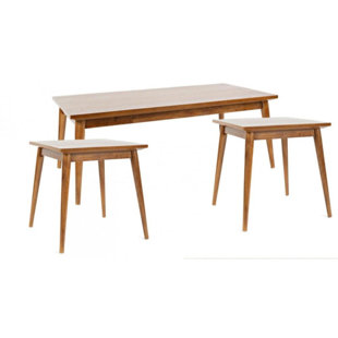 Evadne 3 Piece Coffee Table Set by Union Rustic Comparison