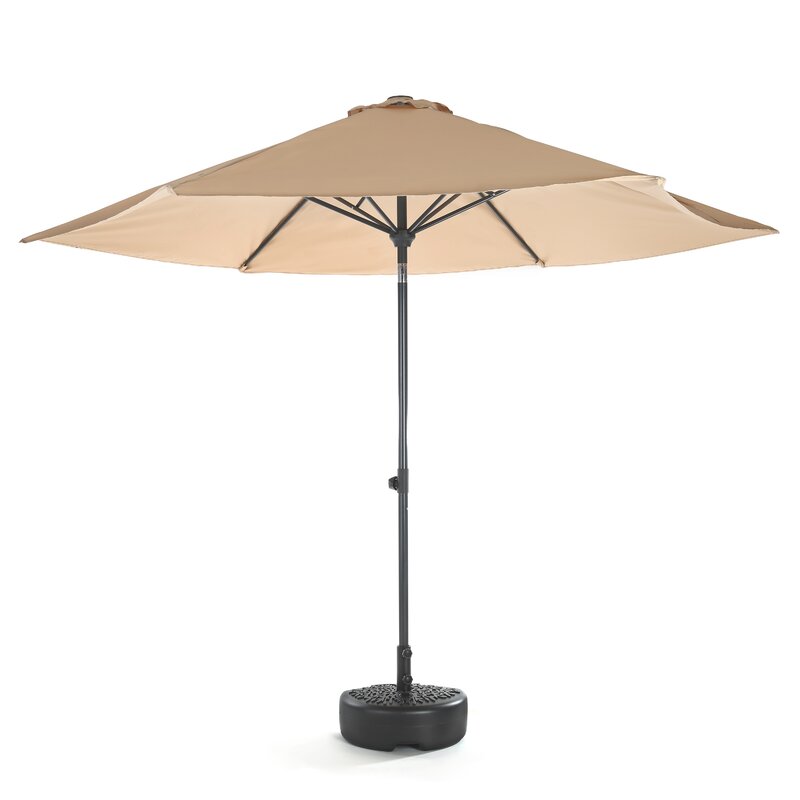 Red Barrel Studio Half Moon Patio Umbrella Base Wayfair Ca