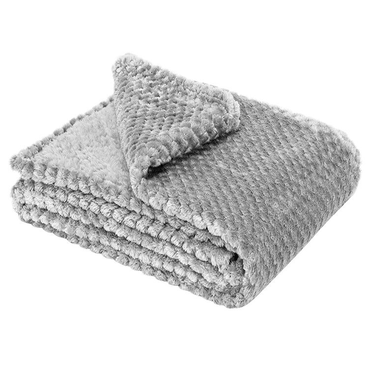 ZTGL Soft Warm Flannel Throw Blanket Suitable for All Season,M,120x150cm Fluffy Cozy Plush Light Microfiber Blankets with Cartoon Print Pattern 