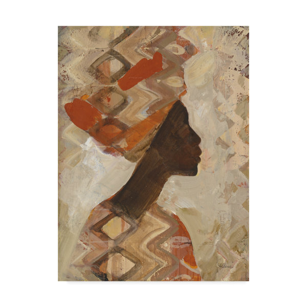 East Urban Home African Beauty I Acrylic Painting Wrapped