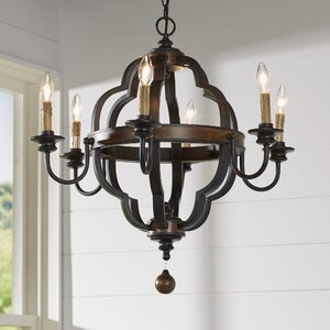 Enthoven 6-Light Candle-Style Chandelier