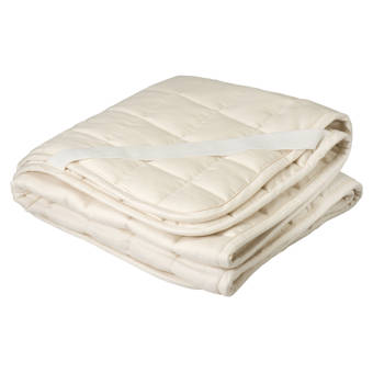 Greenbuds Cotton And Wool Filled Crib Mattress Topper Puddle Pad