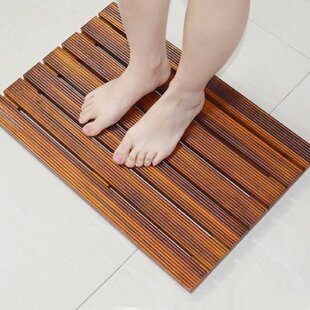 Small Teak Shower Mat Wayfair