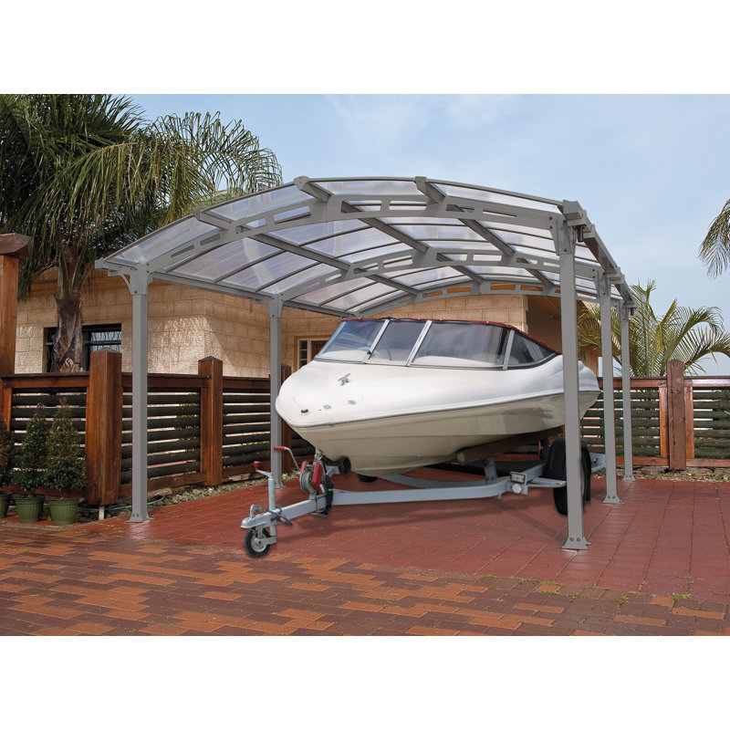 Palram Arcadia 5000 12 Ft X 16 5 Ft Canopy Wayfair