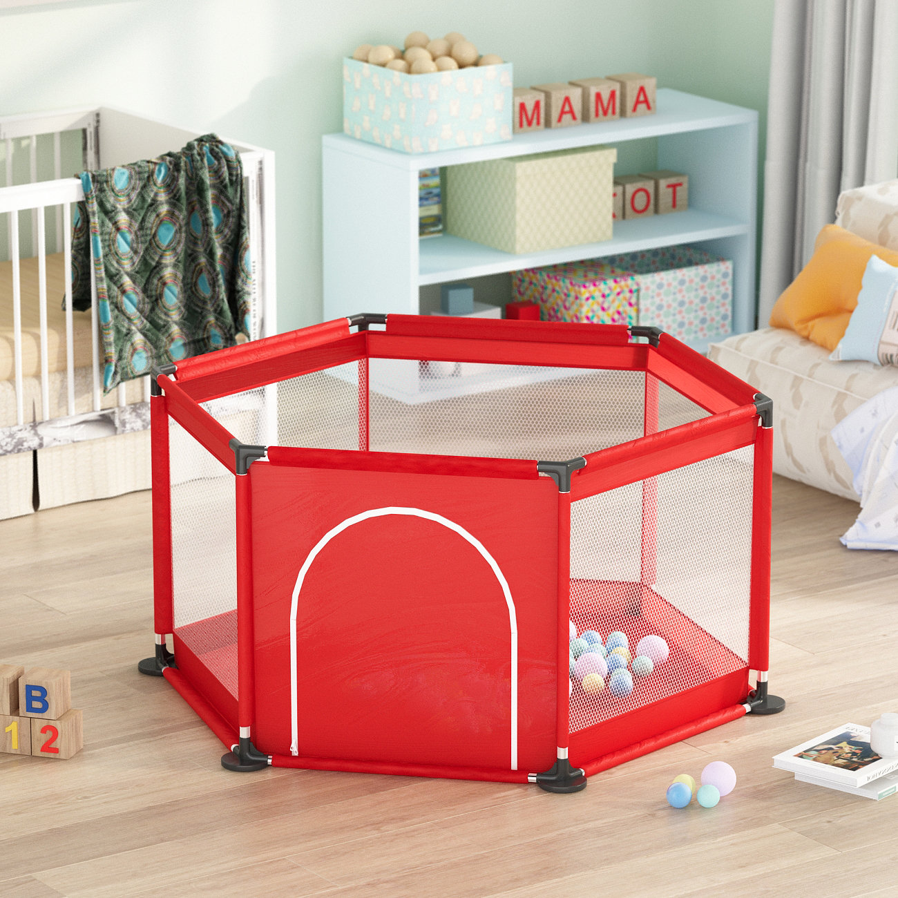 Omfg Barriere De Securite Pour Parc Pour Bebe Et Commentaires Wayfair Ca