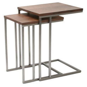 2-tlg. Satztisch-Set Wallick von Brayden Studio