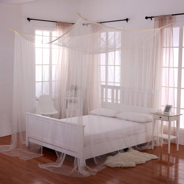 Sheer Canopy Bed Drape Wayfair