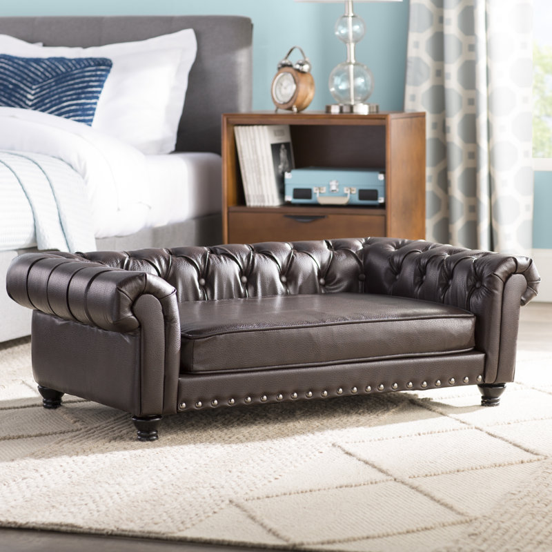 Archie Oscar Cornelia Dog Sofa With Solid Foam Cushion Reviews Cornelia Dog Sofa With Solid Foam Cushion