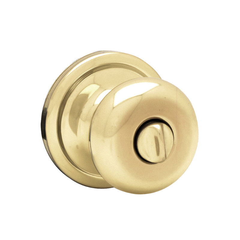 4.Cameron Polish Brass Half-Dummy Knobs 2 pairs French doors