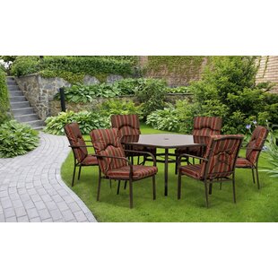 6 Seater Dining Set With Cushions By Sol 72 Outdoor