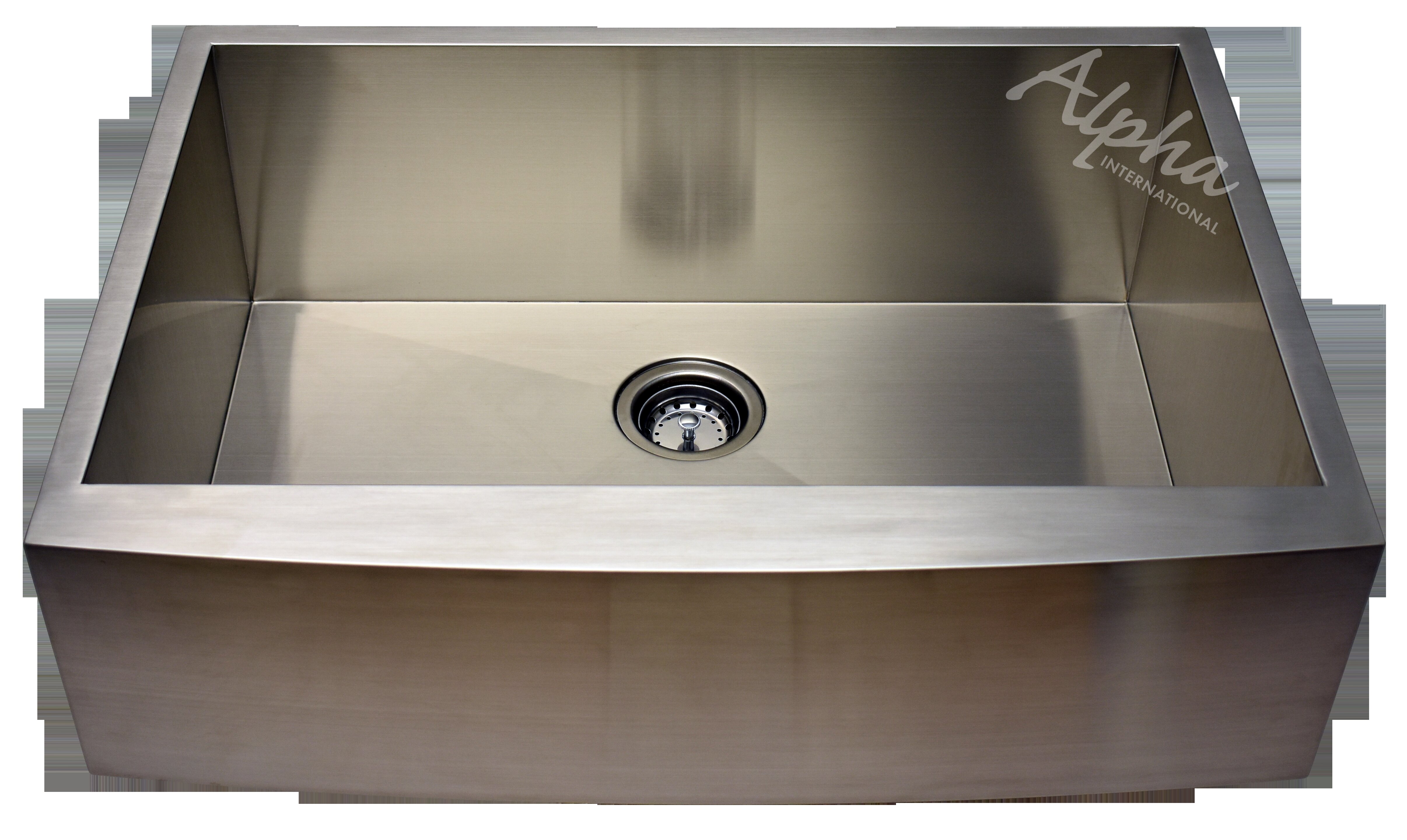 Alpha International 30 L X 22 W Undermount Kitchen Sink