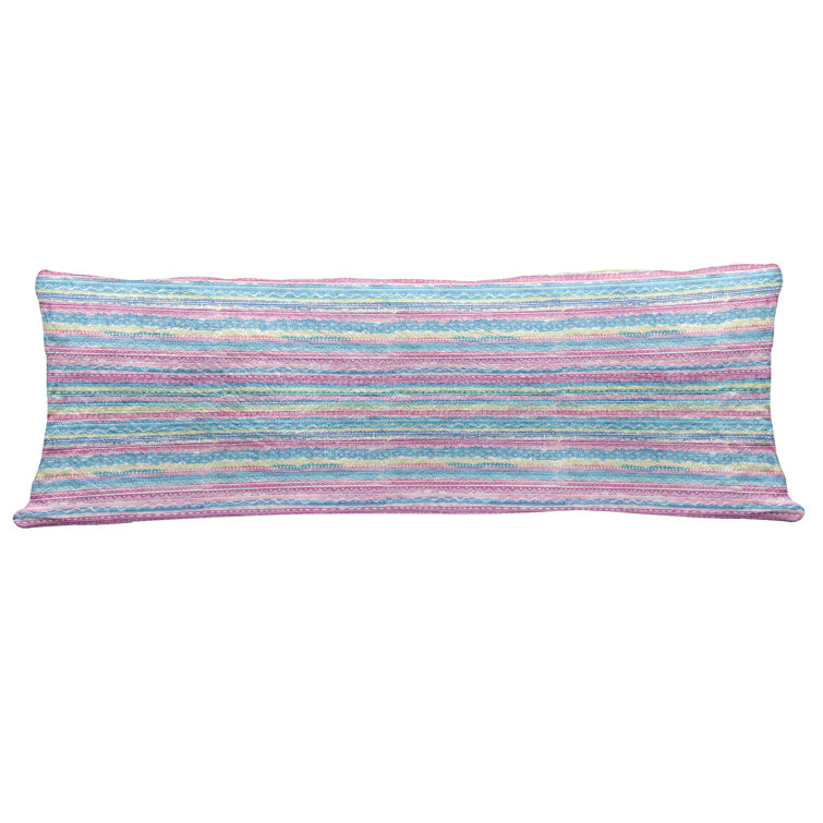 pink aztec pillow