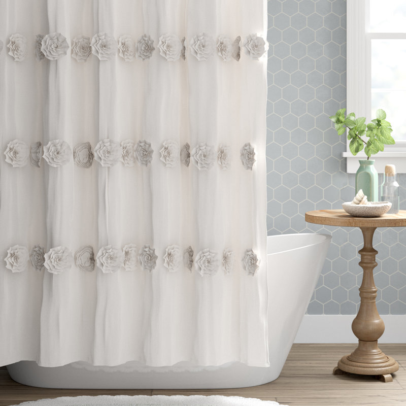Lark Manor Wynne Single Shower Curtain Reviews Wayfair