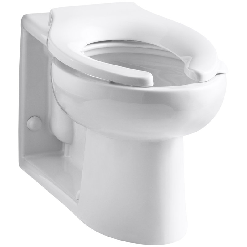 Kohler Anglesey Floor Mounted Wall Outlet 1 6 Gpf Flushometer