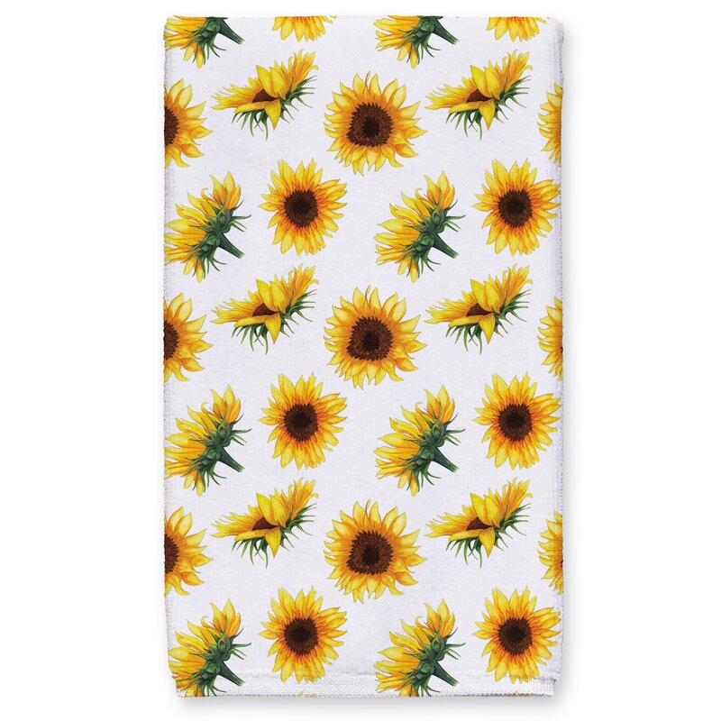 sunflower kitchen towels