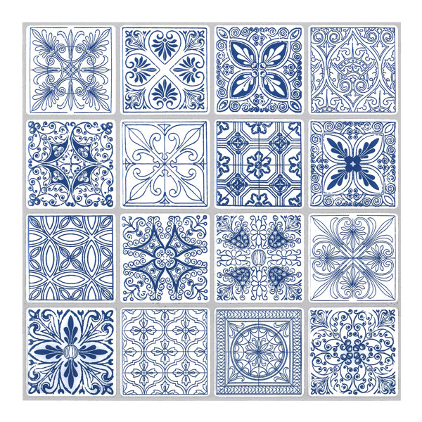 Tictactiles 10 X 10 Pvc Peel Stick Mosaic Tile Reviews Wayfair