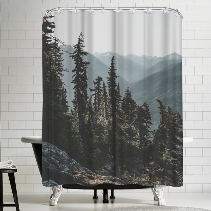 Luke Gram North Cascades National Forest Usa Single Shower Curtain Luke Gram North Cascades National Forest Usa Single Shower Curtain