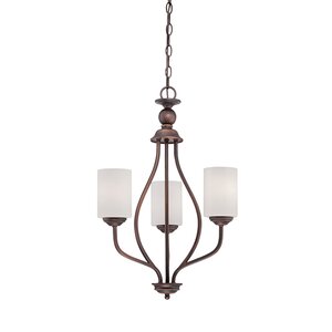 Lansing 3-Light Shaded Chandelier