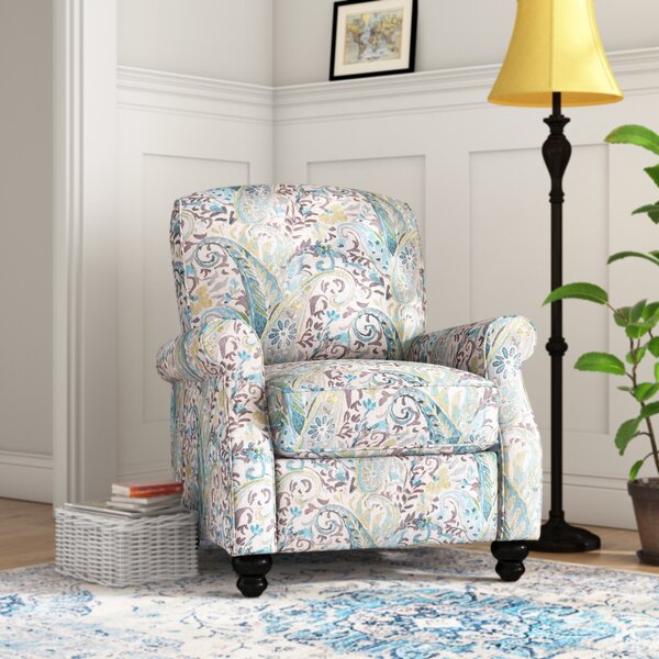 small patterned recliners