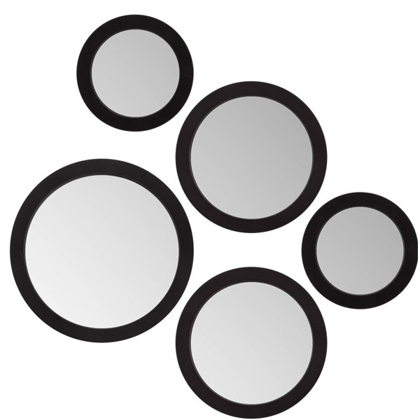 Ebern Designs 5 Piece Akiana Round Modern Contemporary Accent