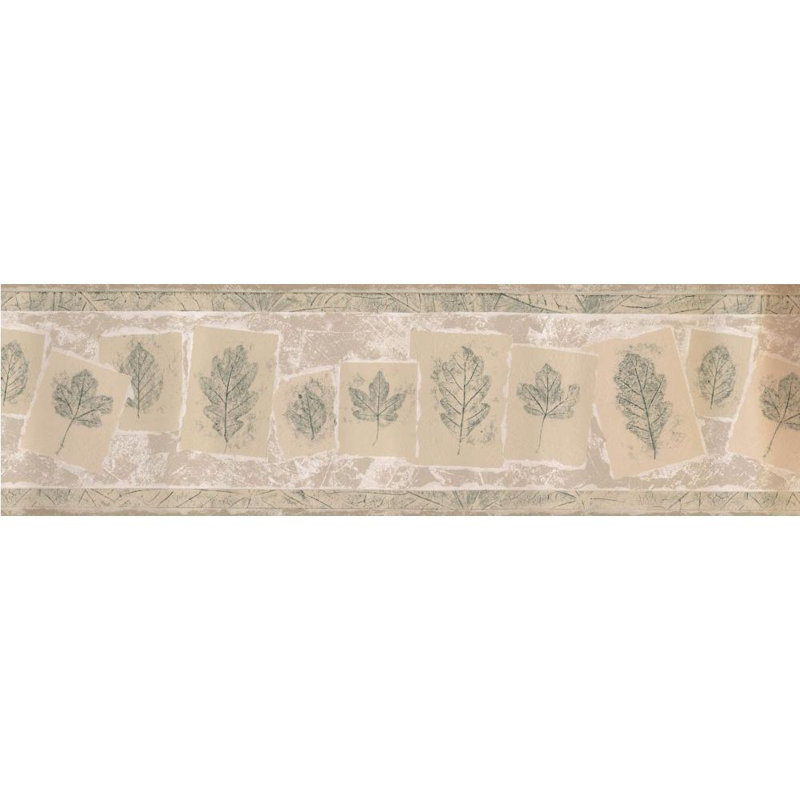 Fleur De Lis Living Kasota 15� L x 7" W Wallpaper Border