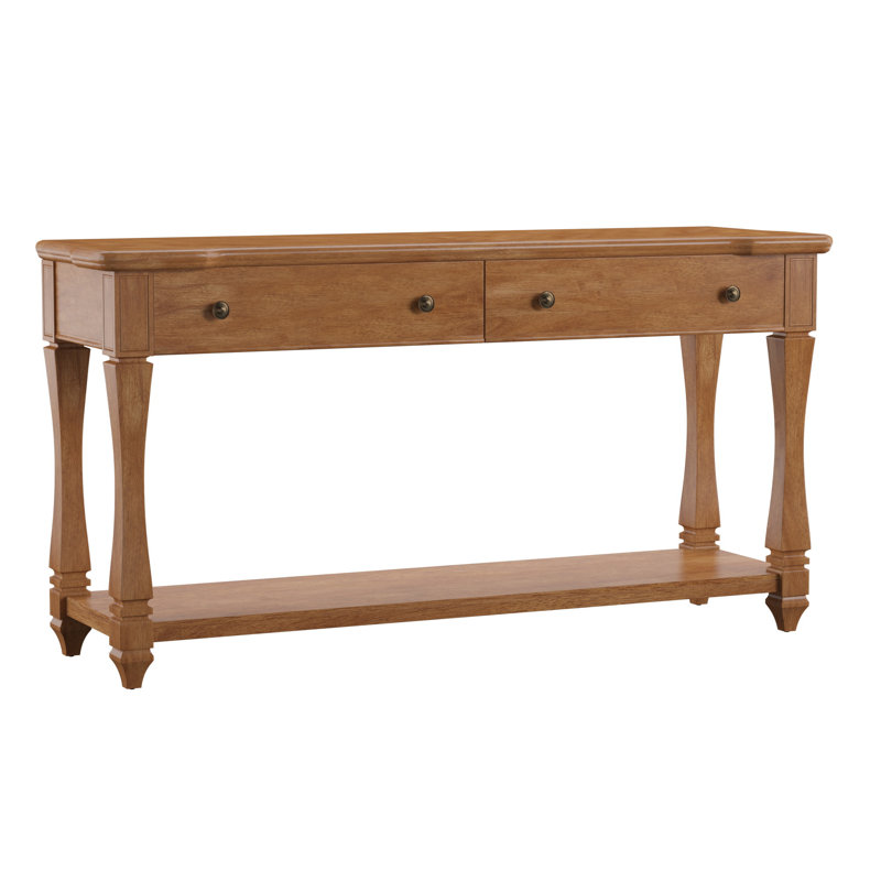 Rosalind Wheeler Django 58 35 Solid Wood Console Table Reviews Django 58 35 Solid Wood Console Table