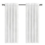 Lined White Linen Curtains Wayfair