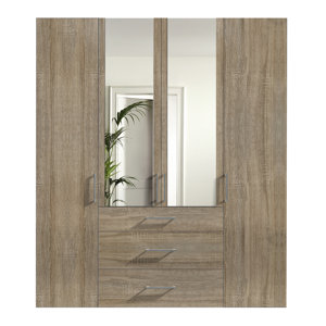 Drehtürenschrank Brooklyn, 236 cm H x 200 cm B ..