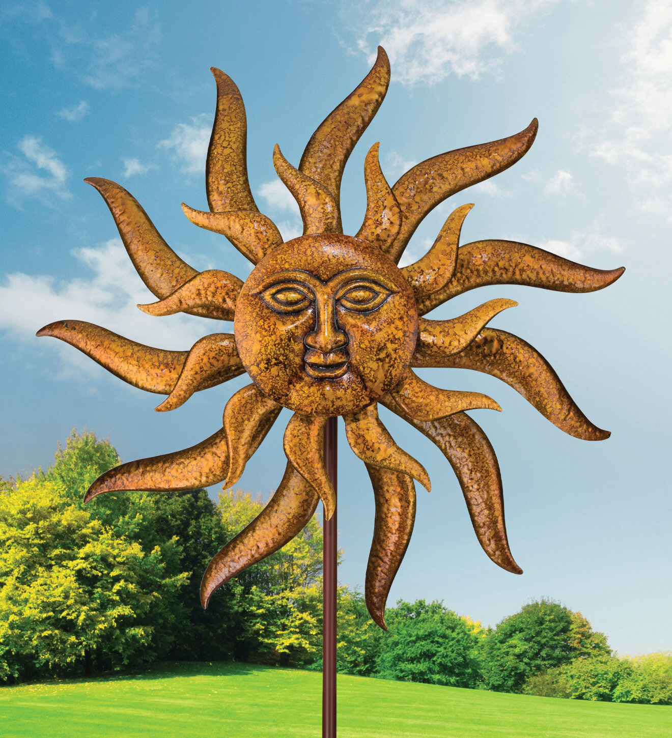 Choose Your Color Knight Foundry Handmade Sun Face Casting Gift Home Decor 