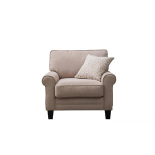 Hann Linen Armchair by Highland Dunes Herry Up
