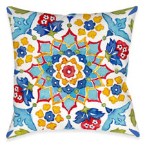 mediterranean throw pillows