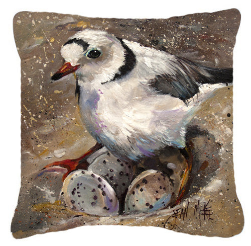 Caroline S Treasures Piping Plover Indoor Outdoor Throw Pillow Wayfair
