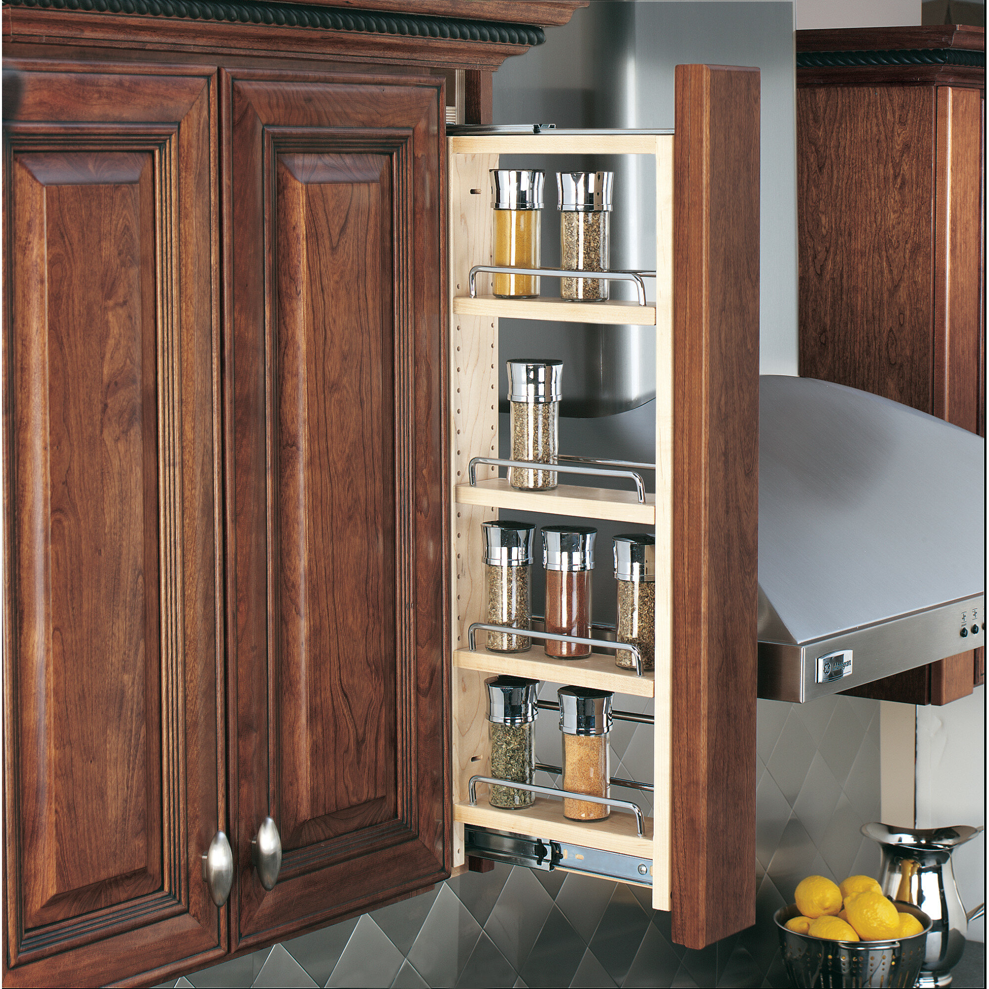 Rev A Shelf Cabinet Wall Filler Pull Out Pantry Reviews Wayfair Ca