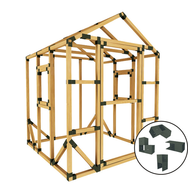 E Z Frames 6 X 6 Indoor Outdoor Diy Playhouse Kit Wayfair The first indoor playhouse is posted here. 6 x 6 indoor outdoor diy playhouse kit