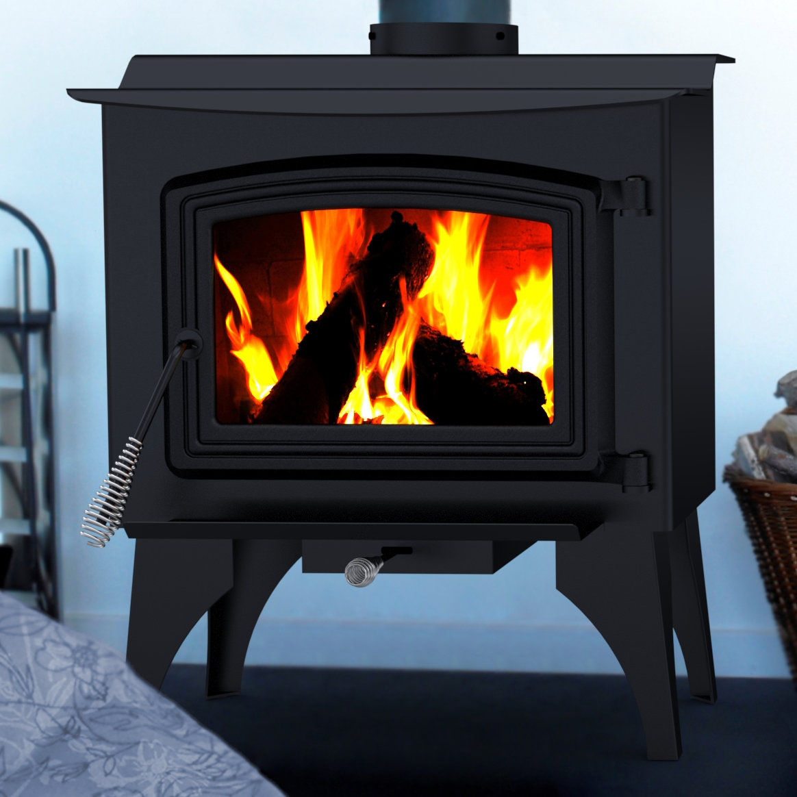 Pleasant Hearth 1,200 sq. ft. Wood Stove & Reviews Wayfair