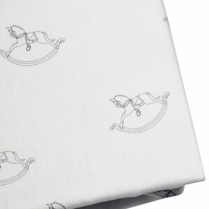 Rocking Horse Fitted Crib Sheet