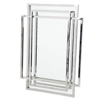 Ginger Canterbury Modern And Contemporary Beveled Vanity Wall Mirror Perigold