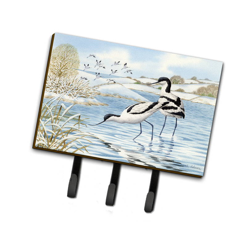 East Urban Home Cantril Avocet Wall Key Organizer With Key Hooks Wayfair