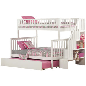 Shyann Twin Over Full Bunk Bed with Trundle