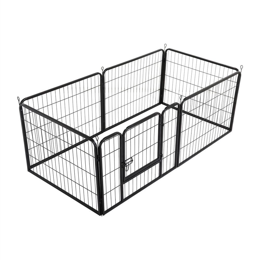 Yaheetech 6 Panel Exercise Heavy Duty Pet Pen & Reviews Wayfair