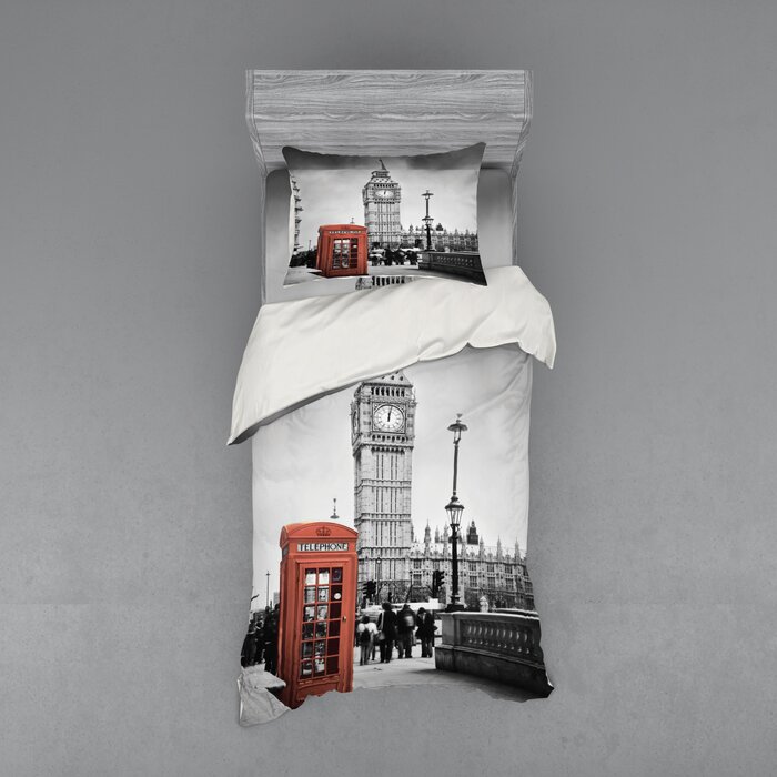 East Urban Home Famous Telephone Booth And The Big Ben In England