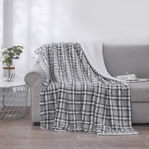 Sofas and Dormitories for All Seasons Suitable for Household Beds Edinburgh Tartan Soft and Comfortable Flannel Blanket 