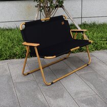 2X STRIPE Folding Beach Camping Fishing Chair Durable Garden Outdoor Furniture