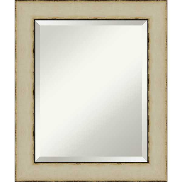 cream vanity mirror