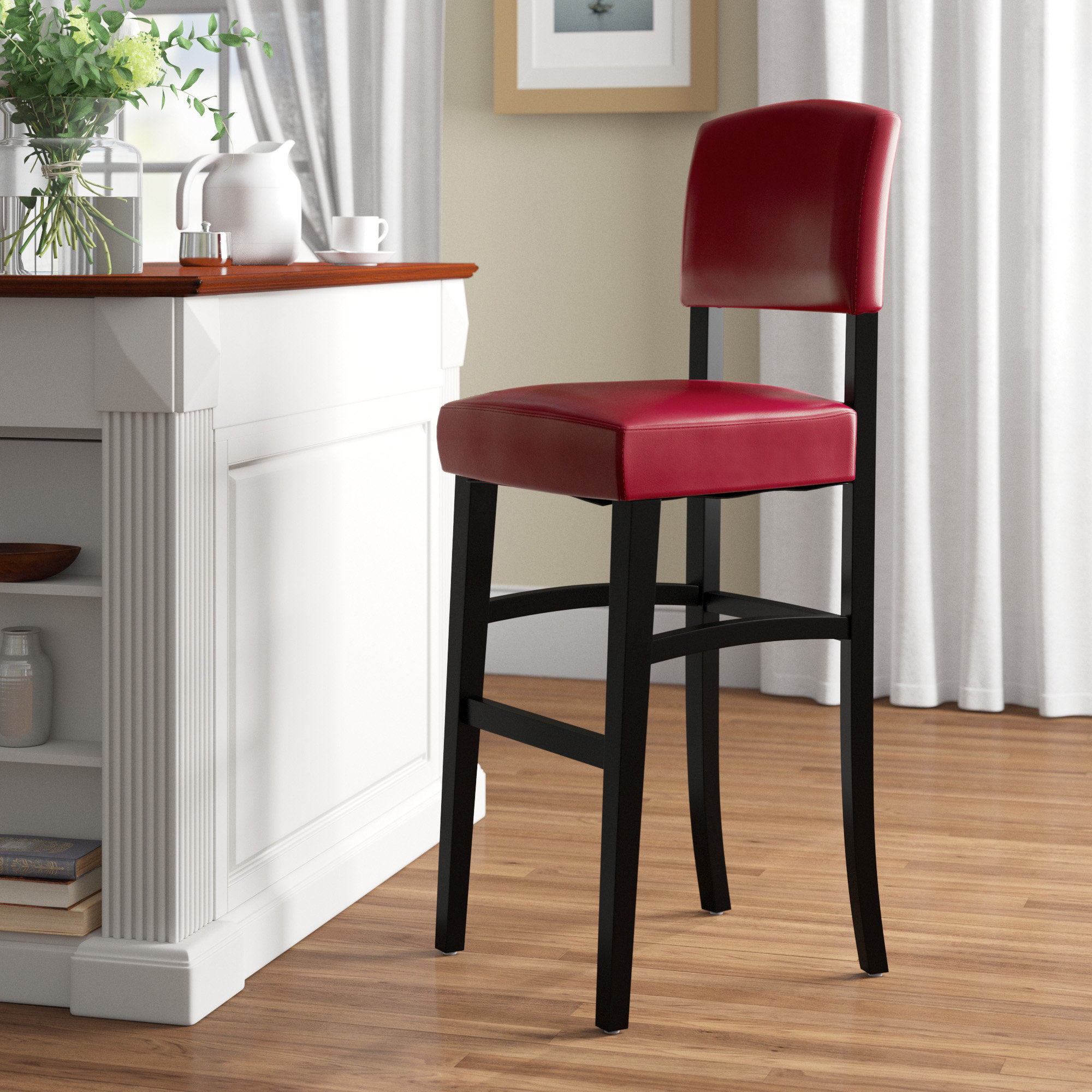 maple wood bar stools