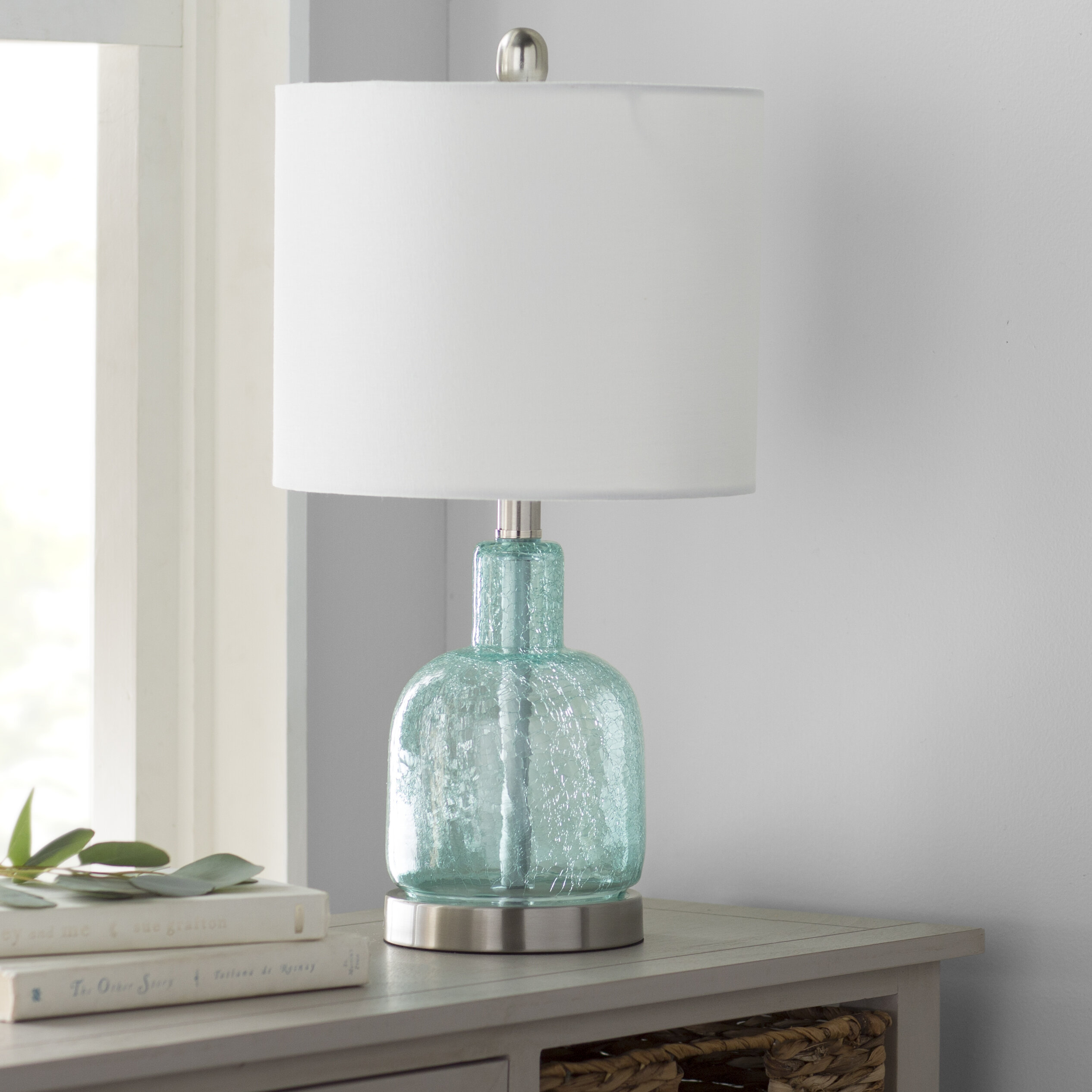 Andover Mills Azriel 20 Seafoam Green Table Lamp Reviews Wayfair