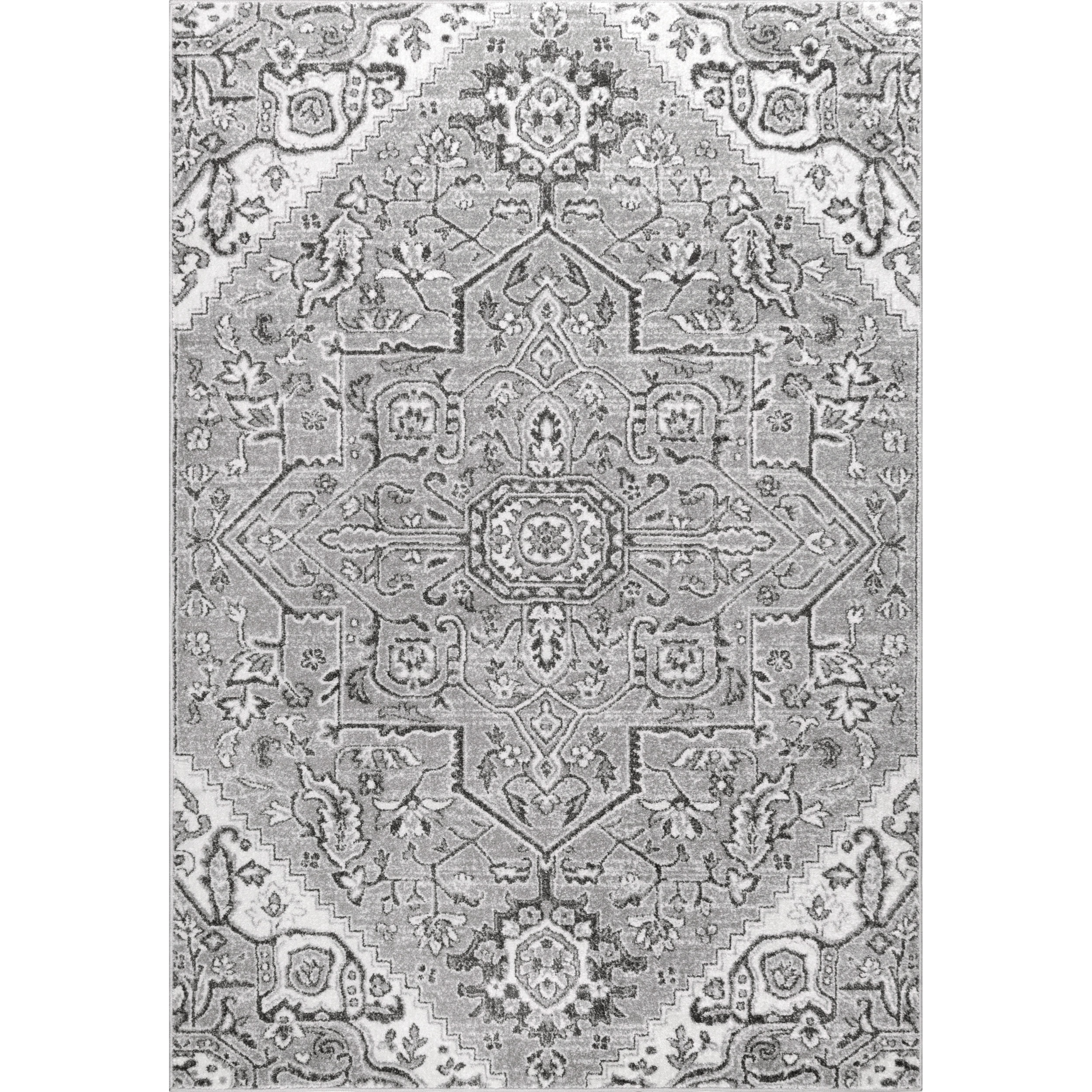 Bungalow Rose Oralia Gray Area Rug Reviews Wayfair